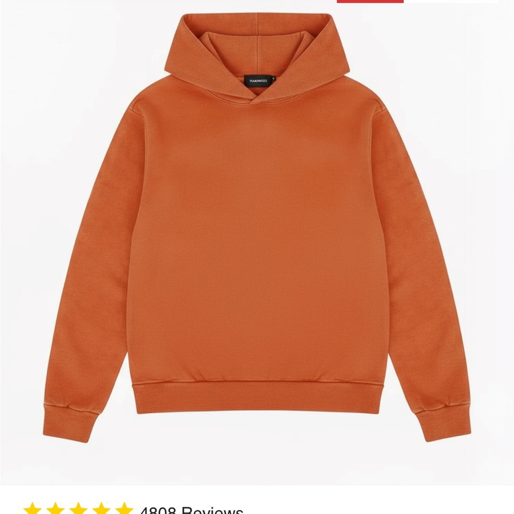 TALENTLESS Burnt Orange Hoodie